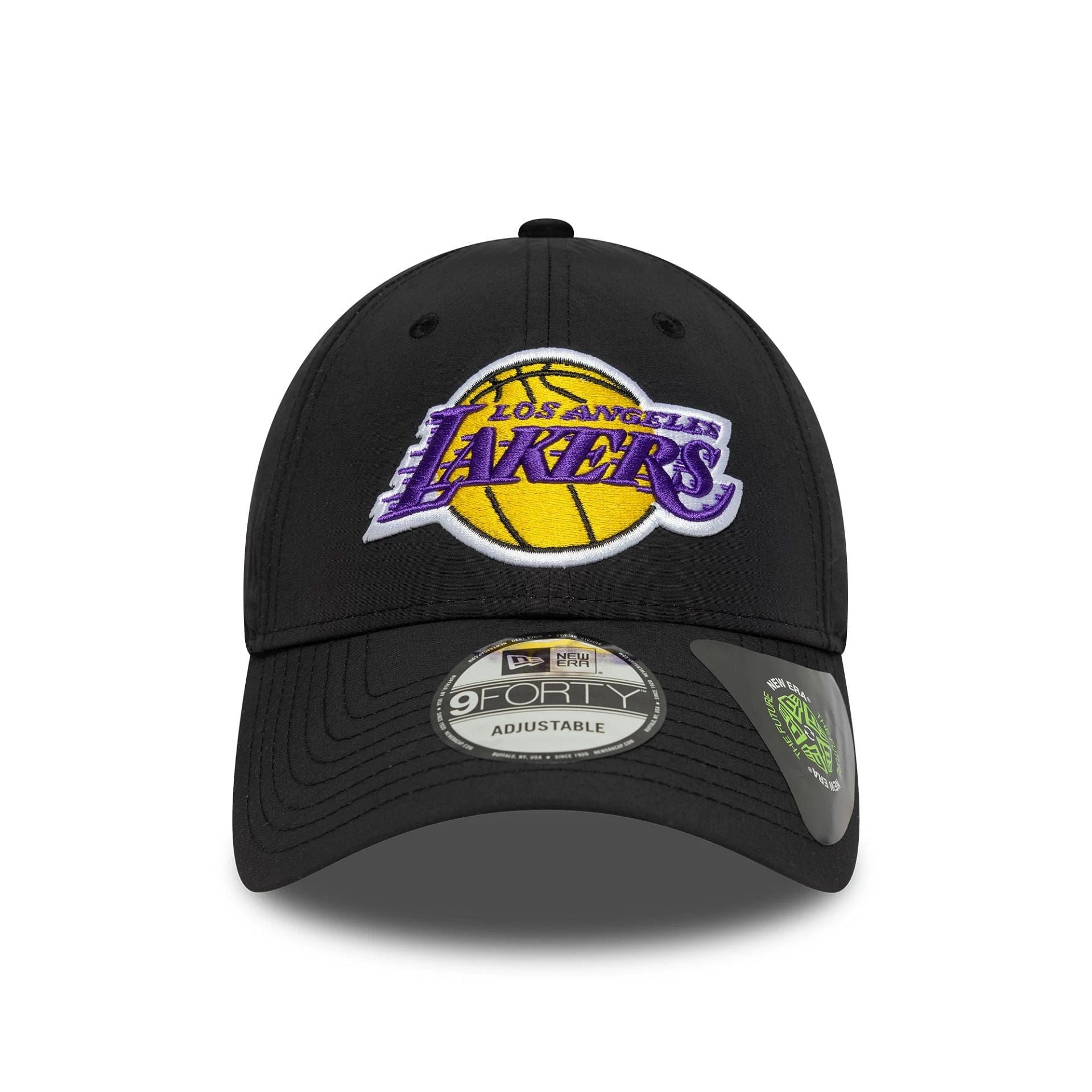 This is a LA Lakers NBA Recycled Black 9FORTY Adjustable Cap 2