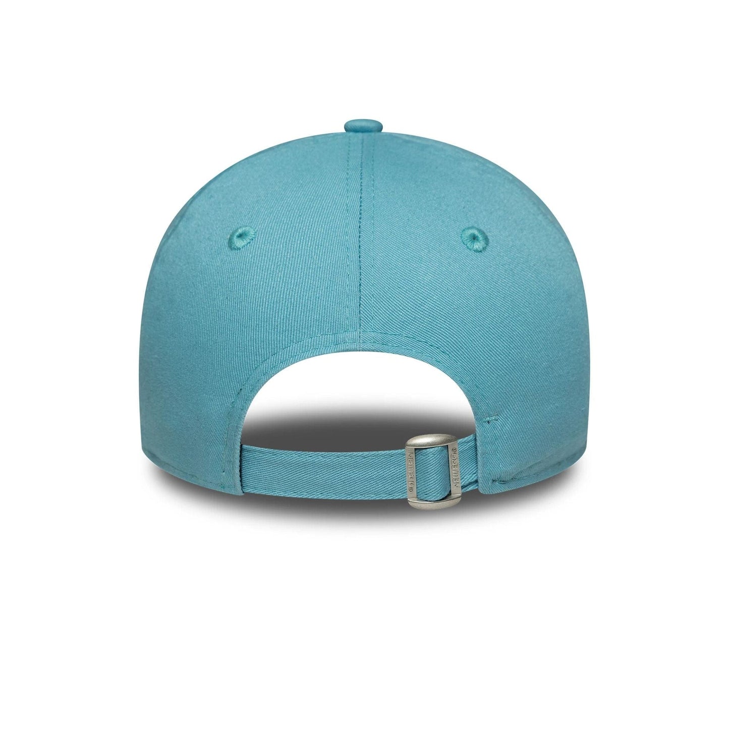 This is a Womens New Era Phrase Pastel Blue 9TWENTY Adjustable Cap 4