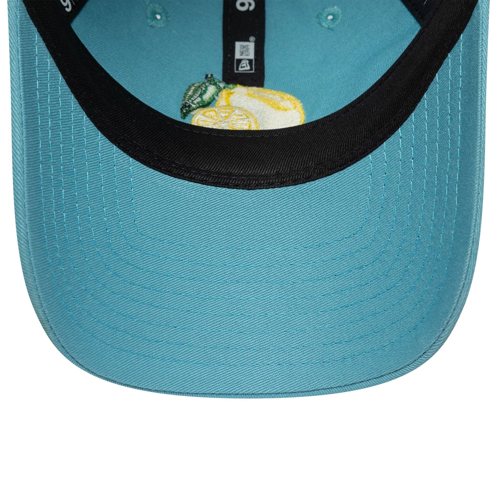 This is a Womens New Era Phrase Pastel Blue 9TWENTY Adjustable Cap 5