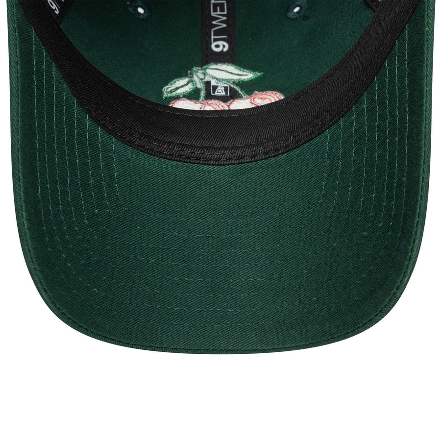 This is a Womens New Era Phrase Dark Green 9TWENTY Adjustable Cap 5