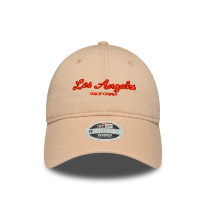 This is a Womens New Era City Cream 9TWENTY Adjustable Cap 2