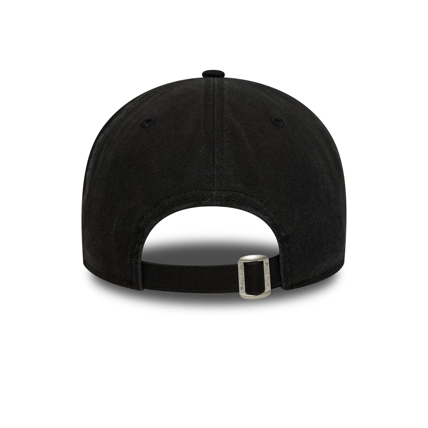 This is a Womens New Era Black 9TWENTY A-Frame Adjustable Cap 5