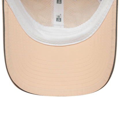 This is a New York Yankees Womens MLB Flawless Pastel Pink Pony Tail Adjustable Cap 5