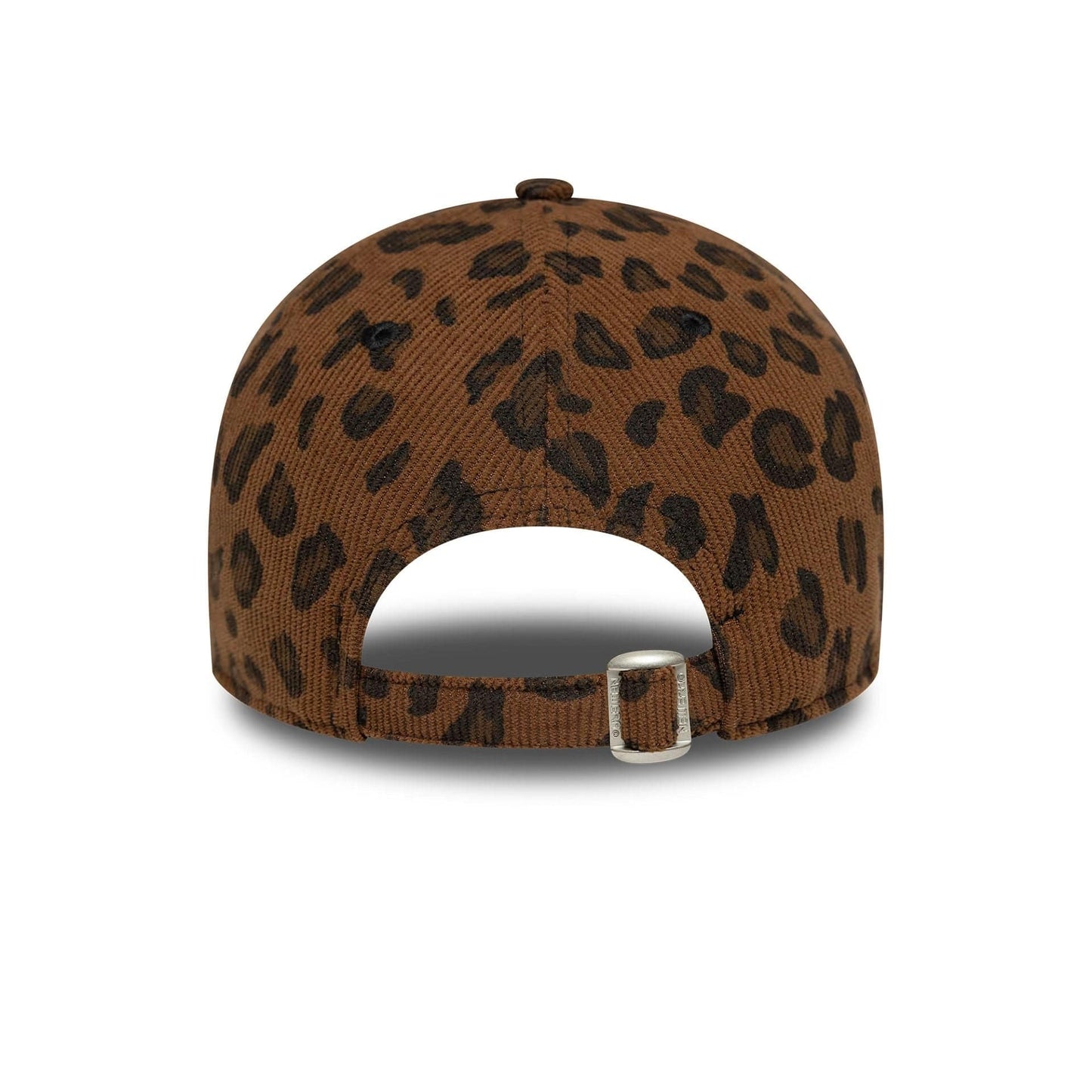 This is a New York Yankees Womens MLB Cord Leopard Brown 9TWENTY Adjustable Cap 4
