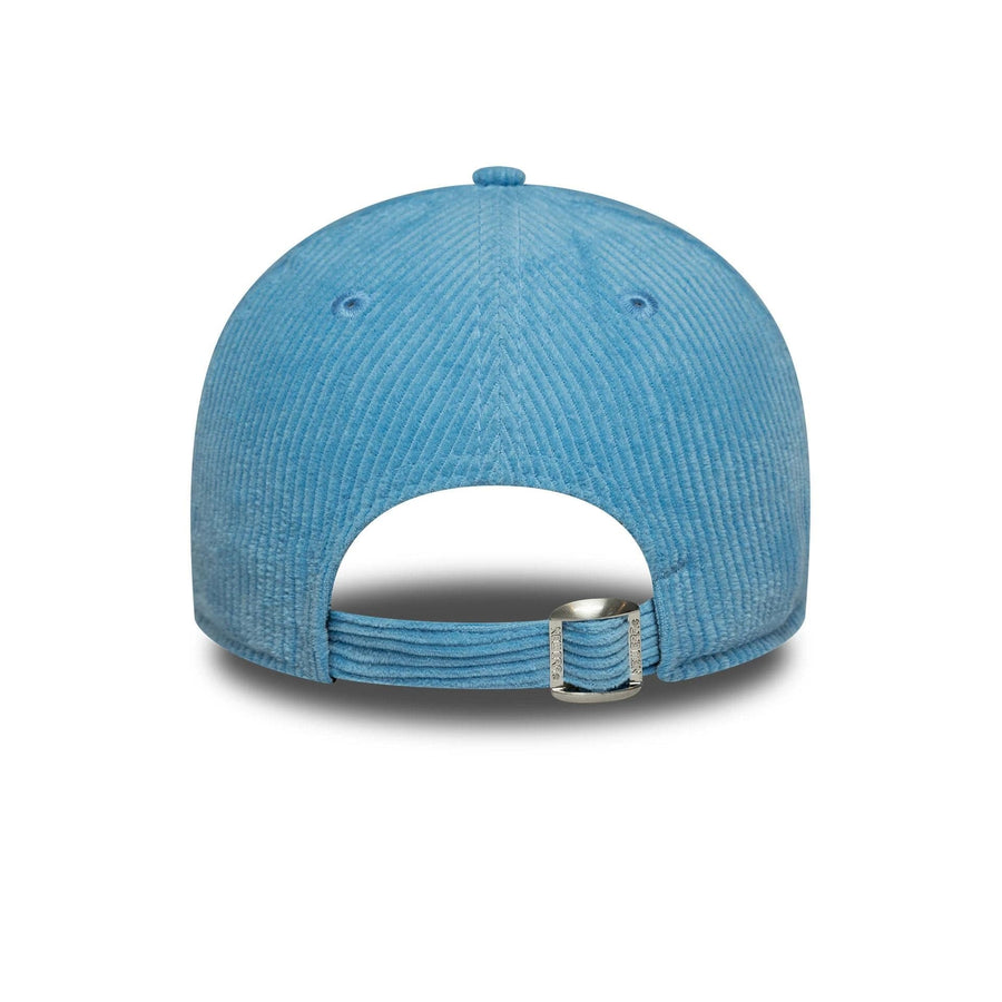 This is a New York Yankees Womens MLB Cord Pastel Blue 9FORTY Adjustable Cap 4