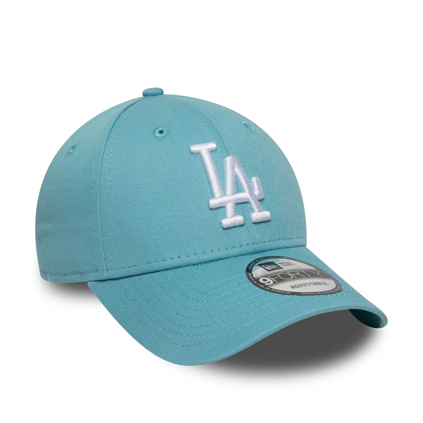 This is a LA Dodgers MLB League Essential Pastel Blue 9FORTY Adjustable Cap 3