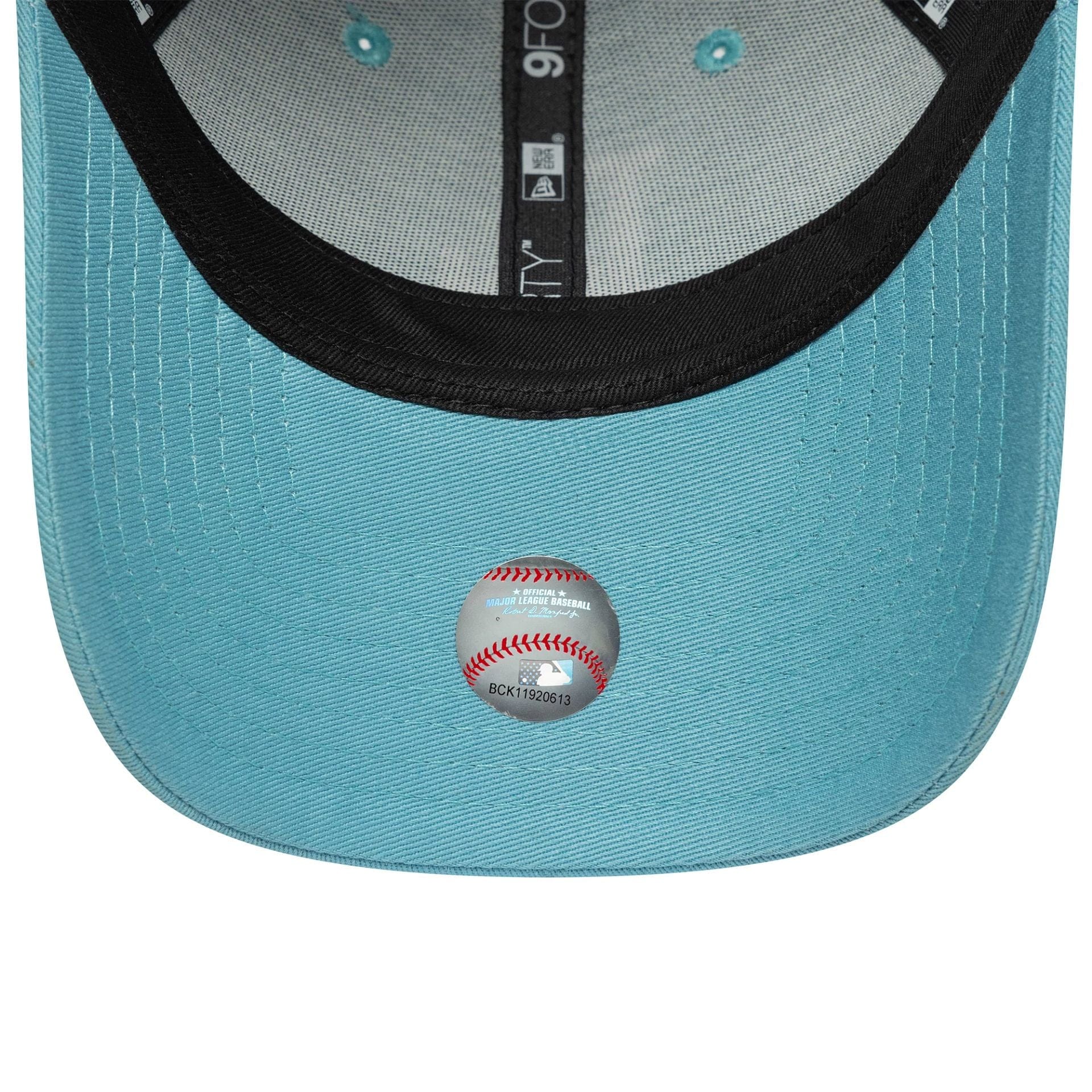 This is a LA Dodgers MLB League Essential Pastel Blue 9FORTY Adjustable Cap 5