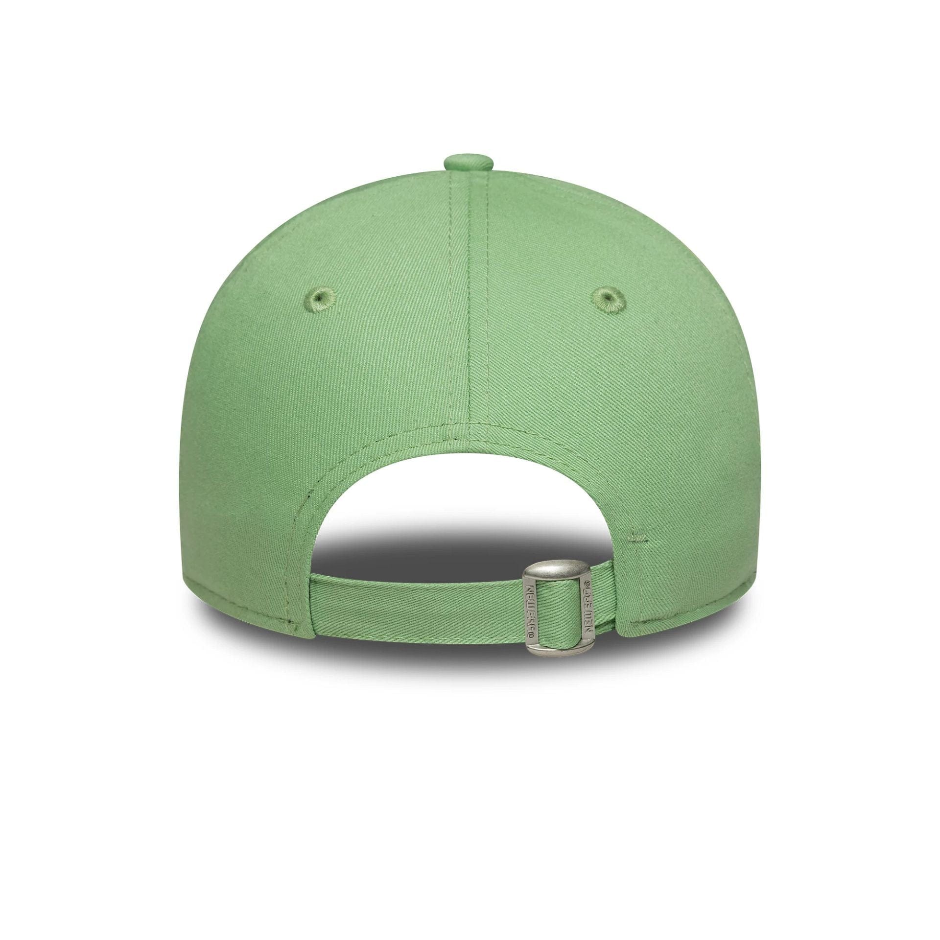 This is a New York Yankees Womens MLB League Essential Pastel Green 9FORTY Adjustable Cap 4