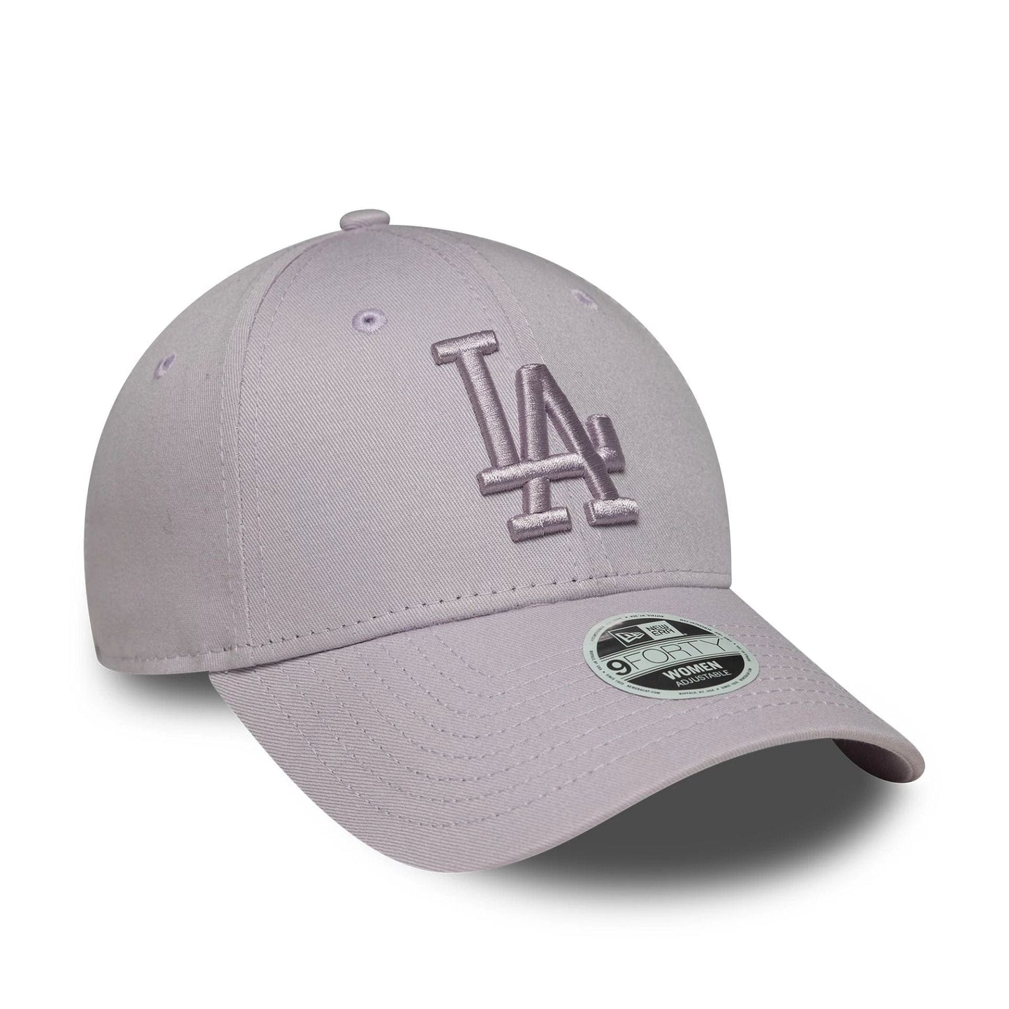 This is a LA Dodgers Womens MLB League Essential Pastel Purple 9FORTY Adjustable Cap 3