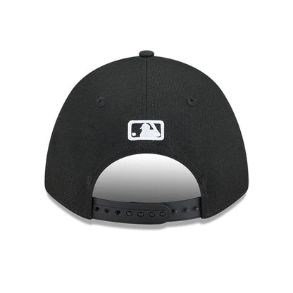 This is a Colorado Rockies MLB 2025 Hall Of Fame Black 9FORTY M-Crown Adjustable Cap 7