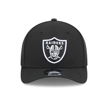 Pictured is this NFL Team Las Vegas Raiders 9FORTY M-Crown cap in black. 3