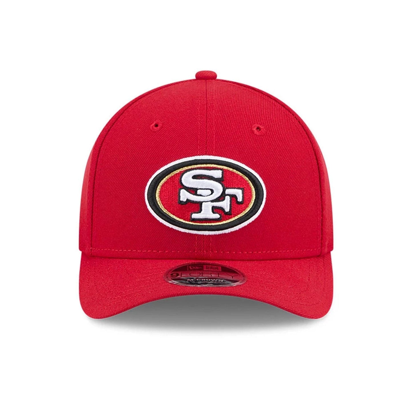 Pictured is this NFL Team San Francisco 49ers 9FORTY M-Crown cap in red. 3