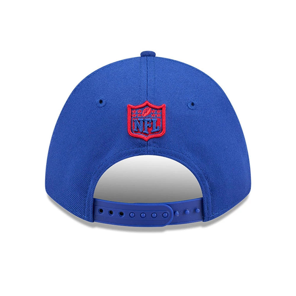 Pictured is this NFL Team Buffalo Bills 9FORTY M-Crown cap in blue. 5