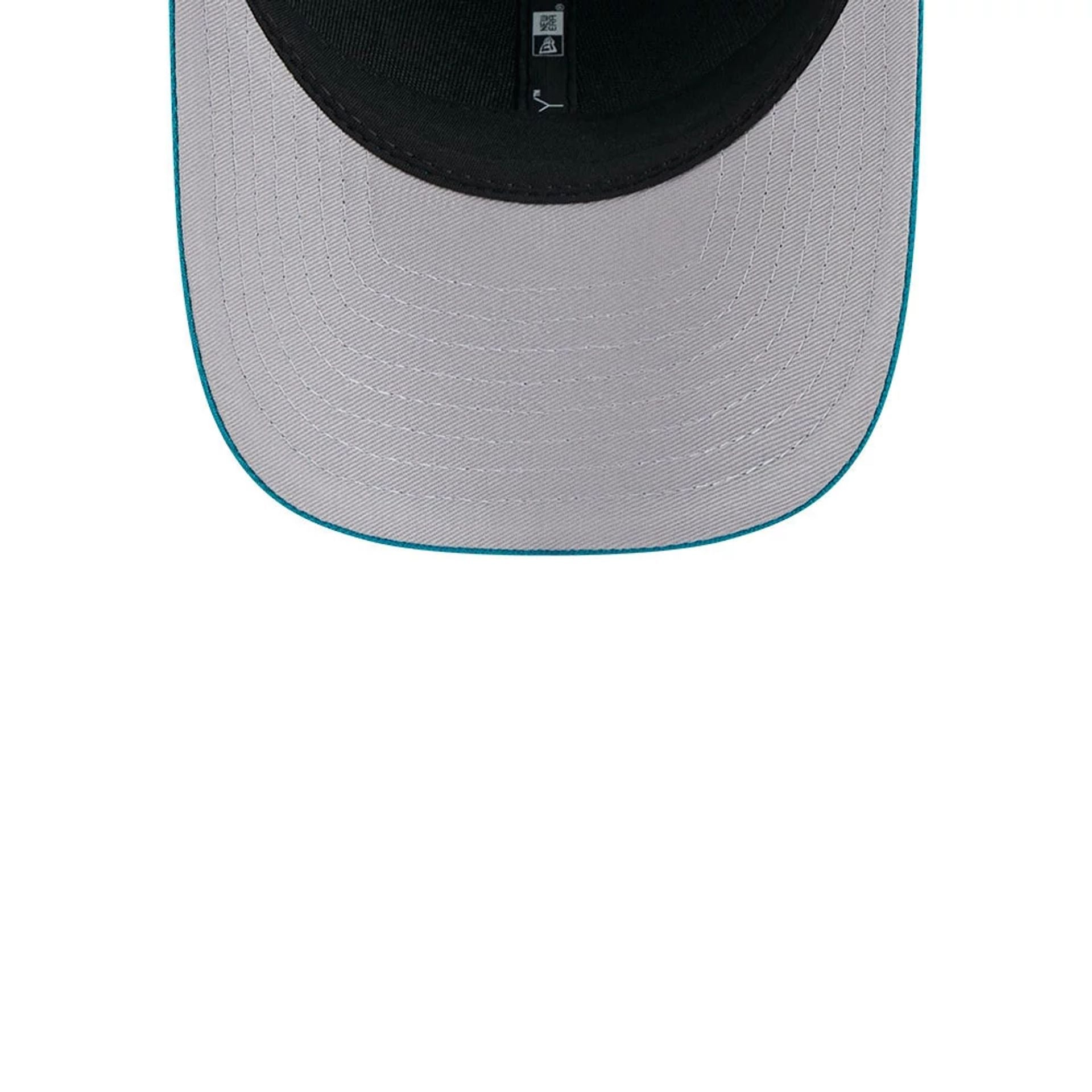 Pictured is this NFL Team Jacksonville Jaguars 9FORTY M-Crown cap in turquoise. 2