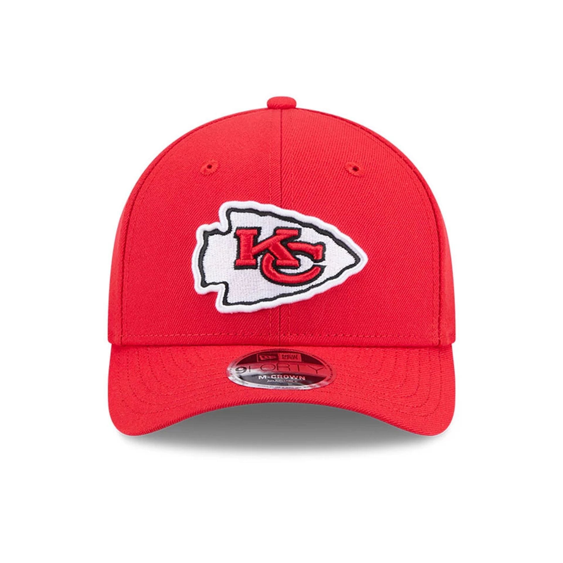 Pictured is this NFL Team Kansas City Chiefs 9FORTY M-Crown cap in red. 3
