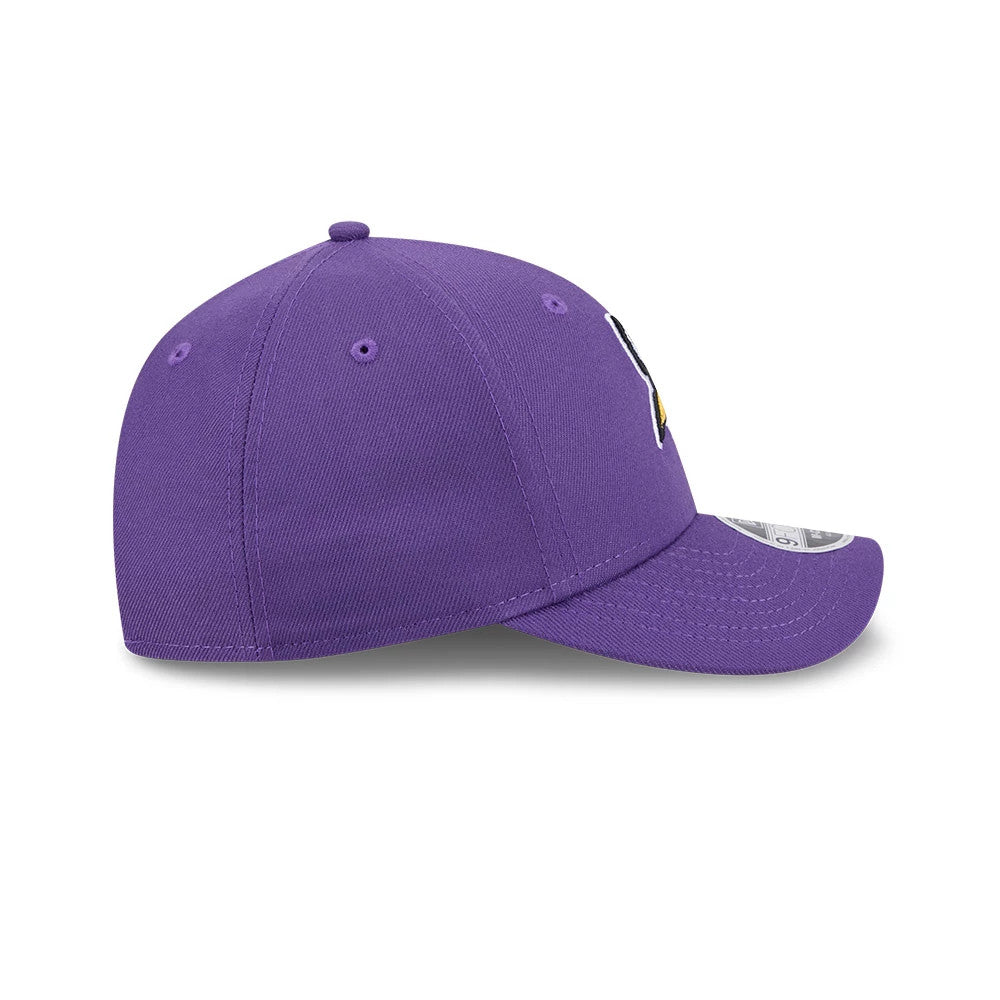 Pictured is this NFL Team Minnesota Vikings 9FORTY M-Crown cap in purple. 7