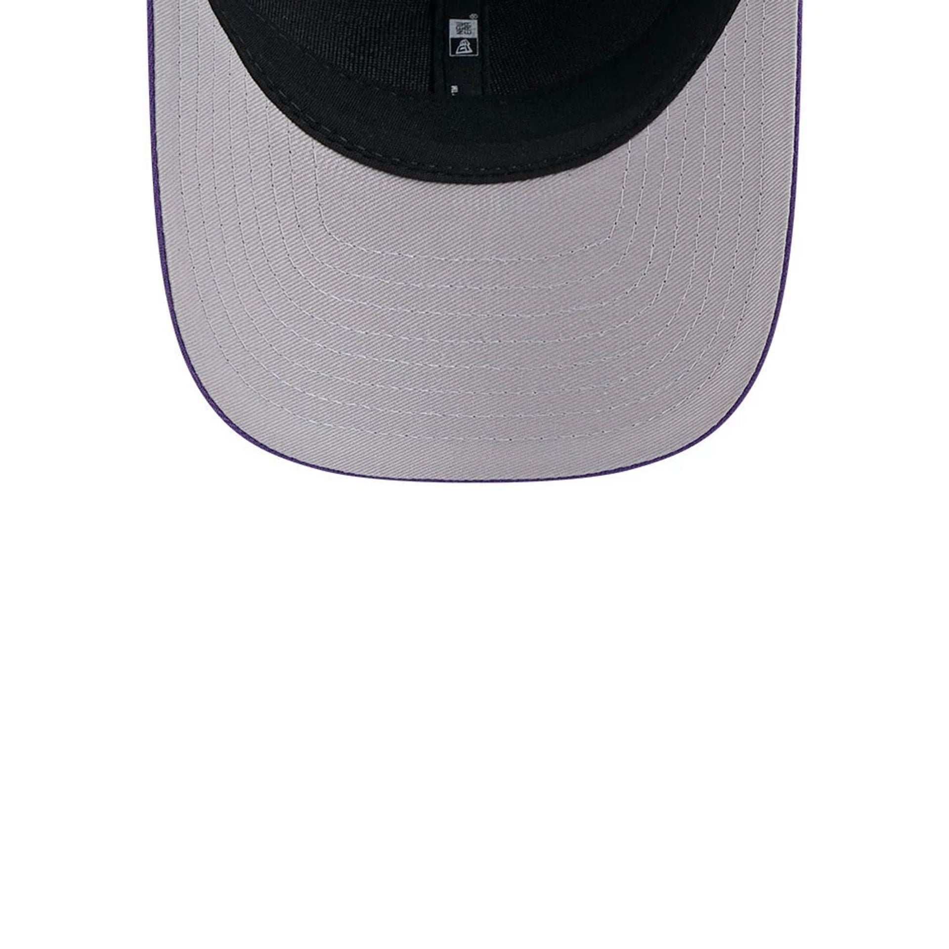 Pictured is this NFL Team Minnesota Vikings 9FORTY M-Crown cap in purple. 2