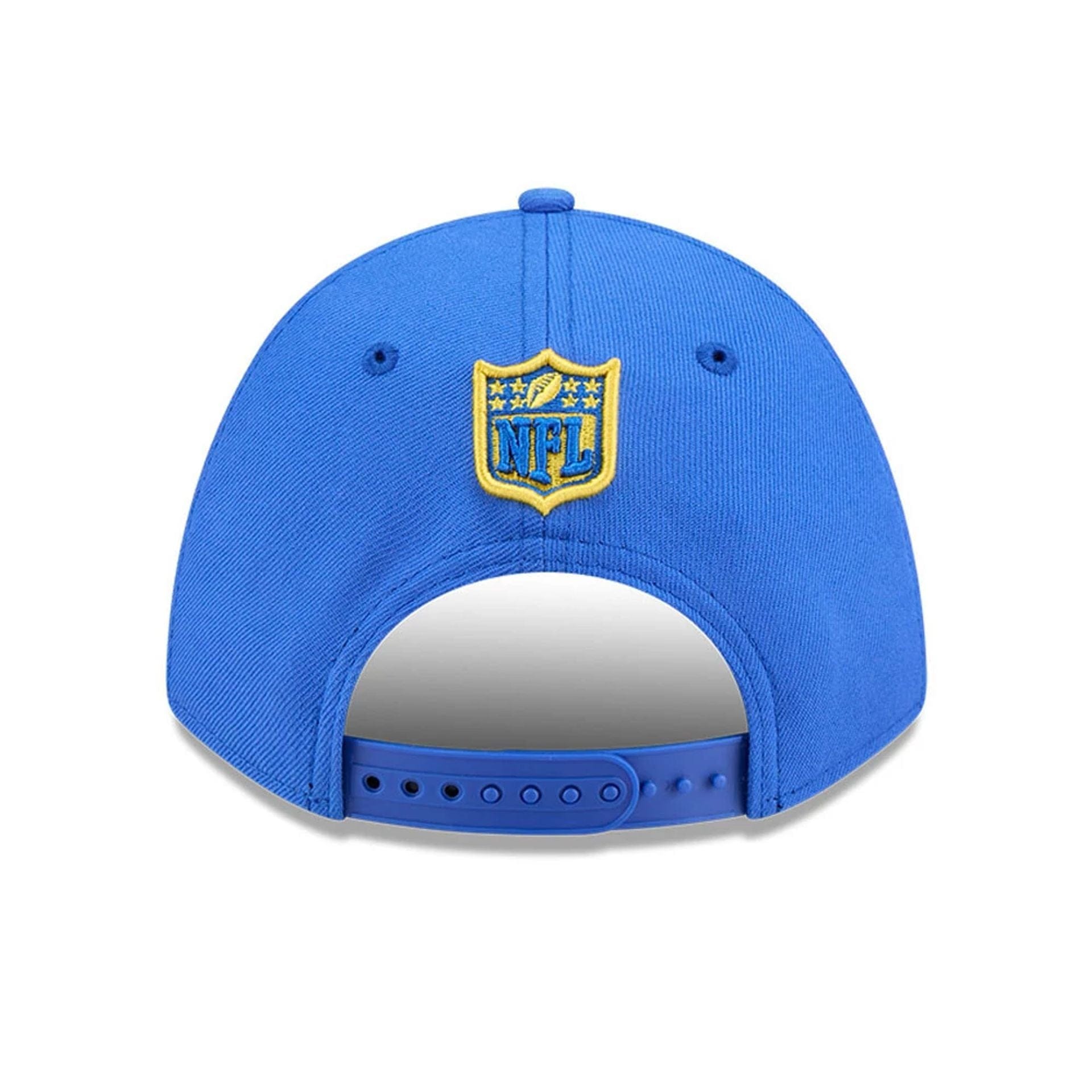 Pictured is this NFL Team LA Rams 9FORTY M-Crown cap in bright blue. 5