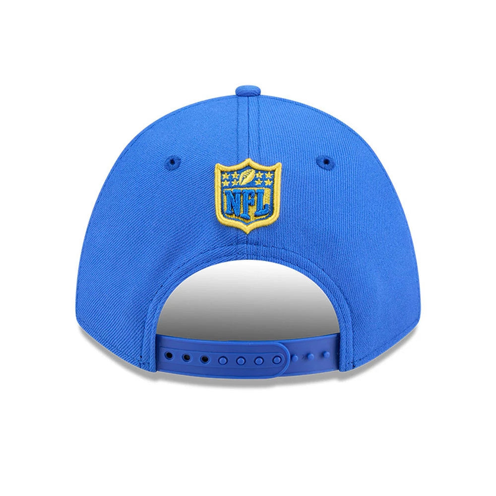 Pictured is this NFL Team LA Rams 9FORTY M-Crown cap in bright blue. 5