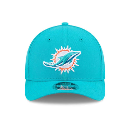 Pictured is this NFL Team Miami Dolphins 9FORTY M-Crown cap in turquoise. 3