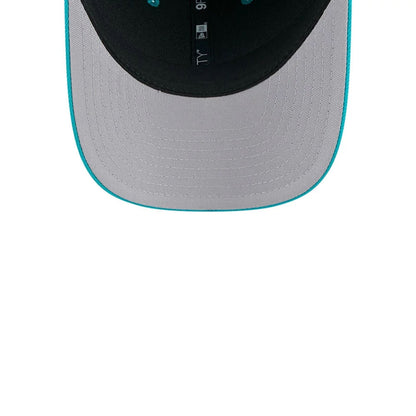Pictured is this NFL Team Miami Dolphins 9FORTY M-Crown cap in turquoise. 2