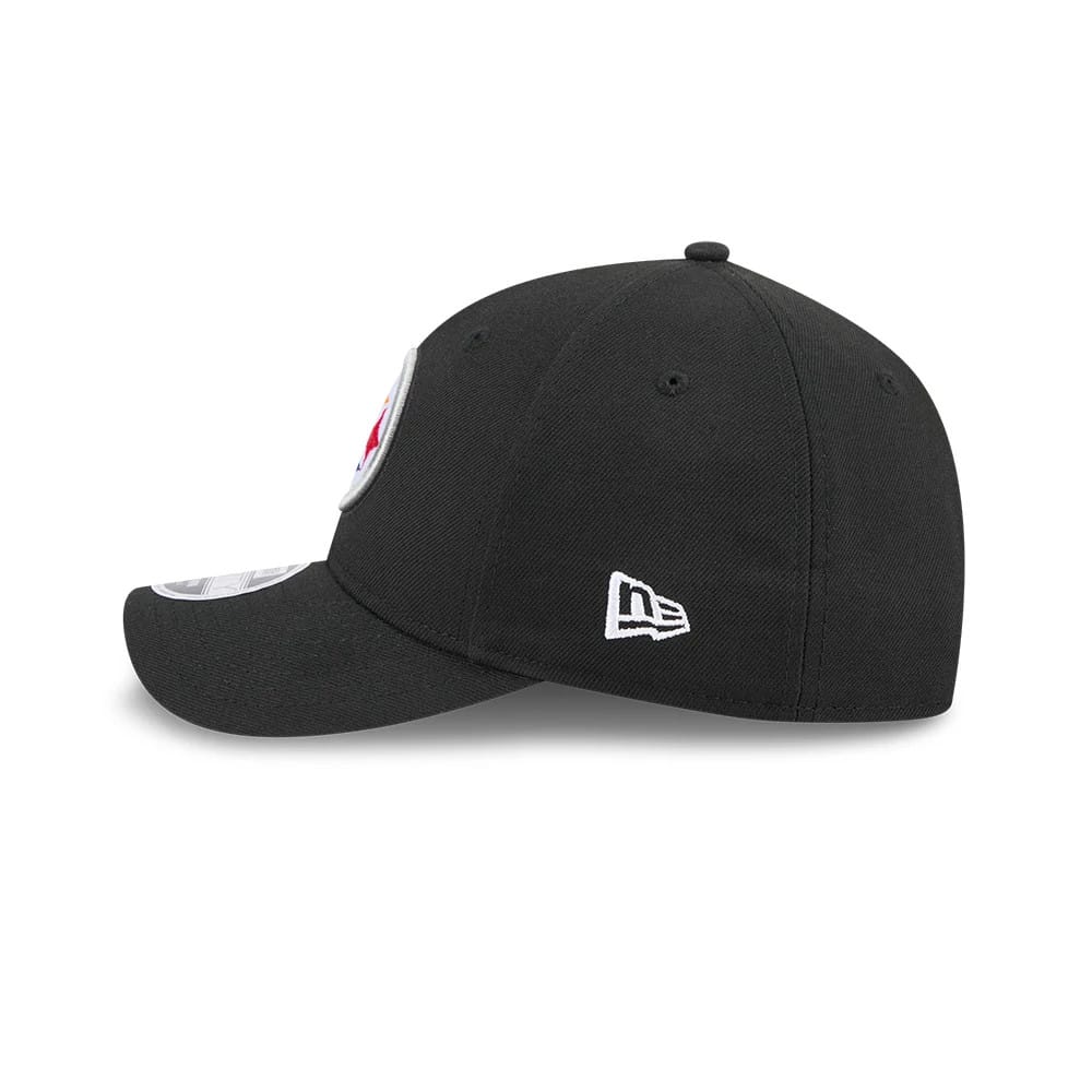 Pictured is this NFL Team Pittsburgh Steelers 9FORTY M-Crown cap in black. 6