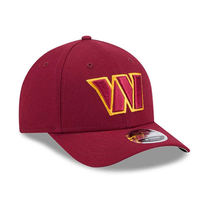 Pictured is this NFL Team Washington Commanders 9FORTY M-Crown cap in dark red. 4