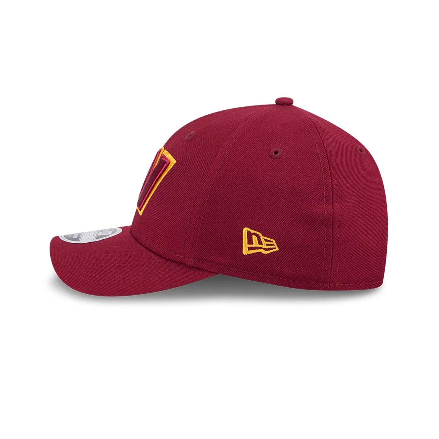 Pictured is this NFL Team Washington Commanders 9FORTY M-Crown cap in dark red. 6