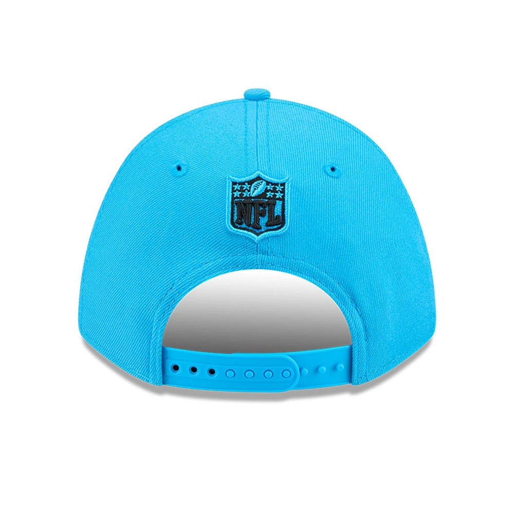 Pictured is this NFL Team Carolina Panthers 9FORTY M-Crown cap in blue. 5