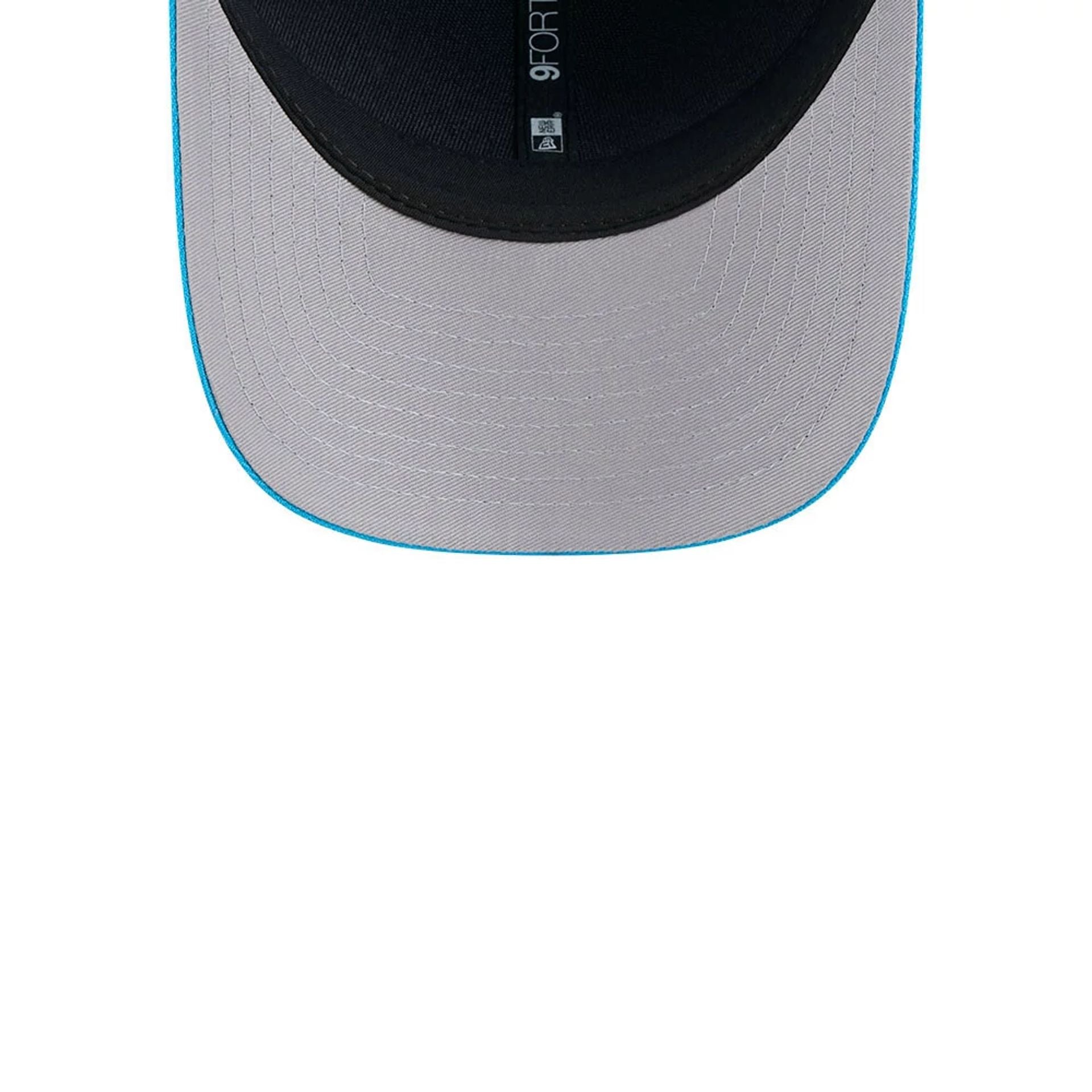 Pictured is this NFL Team Carolina Panthers 9FORTY M-Crown cap in blue. 2