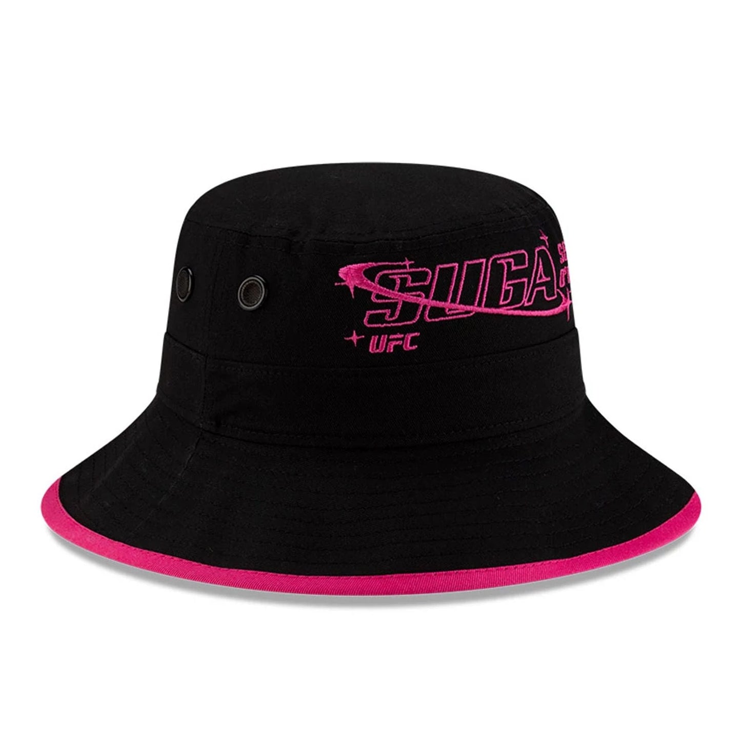 This is a UFC Ultimate Fighting Sean O'Malley Black Adventure Bucket Hat 3
