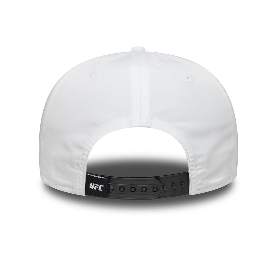 This is a UFC Ultimate Fighting Zhang Weili White 9SEVENTY Stretch Snap Adjustable Cap 7
