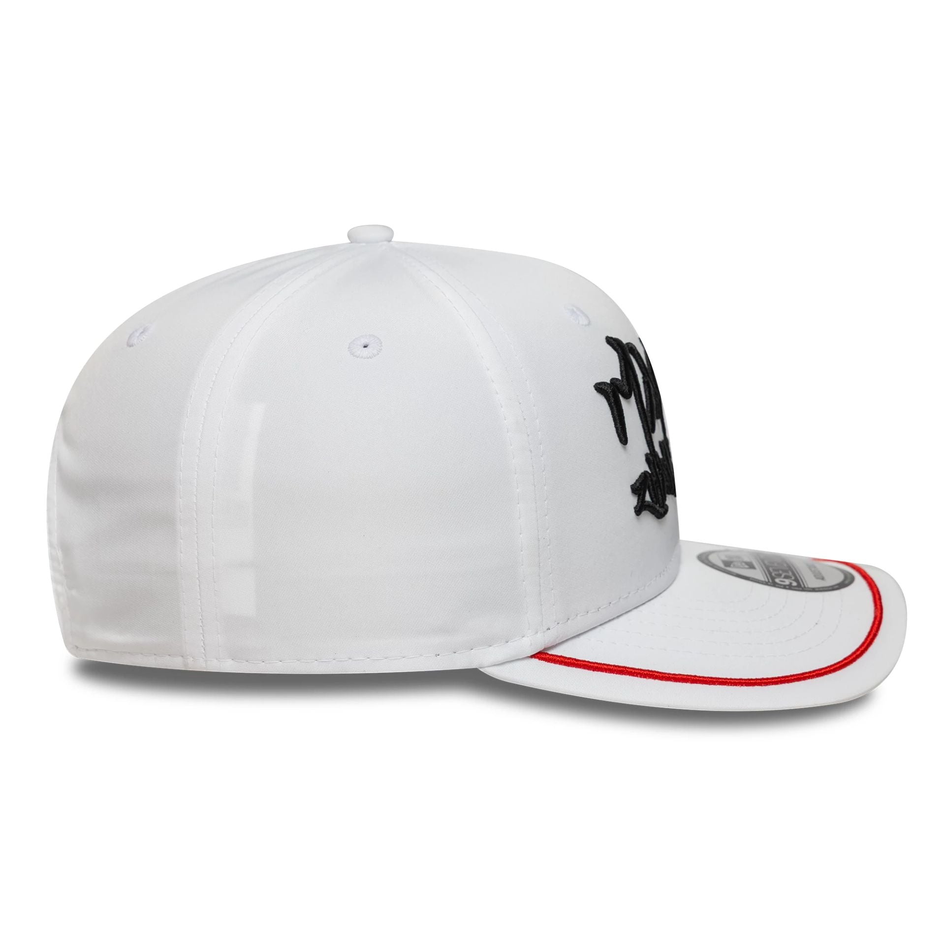 This is a UFC Ultimate Fighting Zhang Weili White 9SEVENTY Stretch Snap Adjustable Cap 6