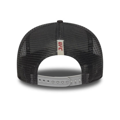 This is a UFC Ultimate Fighting Suede Grey 9FIFTY Snapback Adjustable Cap 6