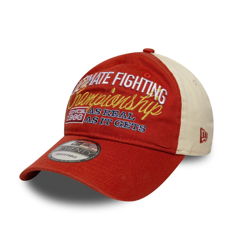 This is a UFC Ultimate Fighting Graphic Red 9TWENTY Adjustable Cap 3