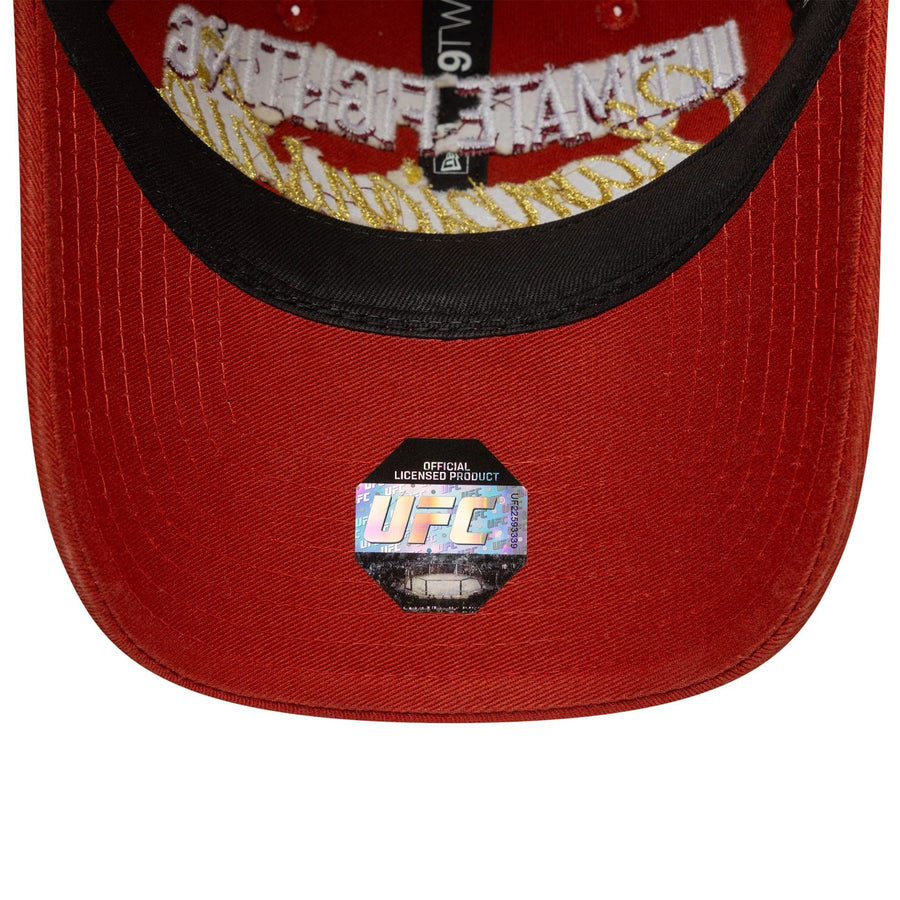 This is a UFC Ultimate Fighting Graphic Red 9TWENTY Adjustable Cap 7