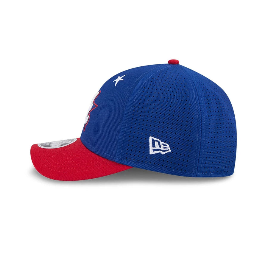 This is a Atlanta Braves MLB 2025 All Star Game Blue 9FORTY M-Crown Adjustable Cap 6