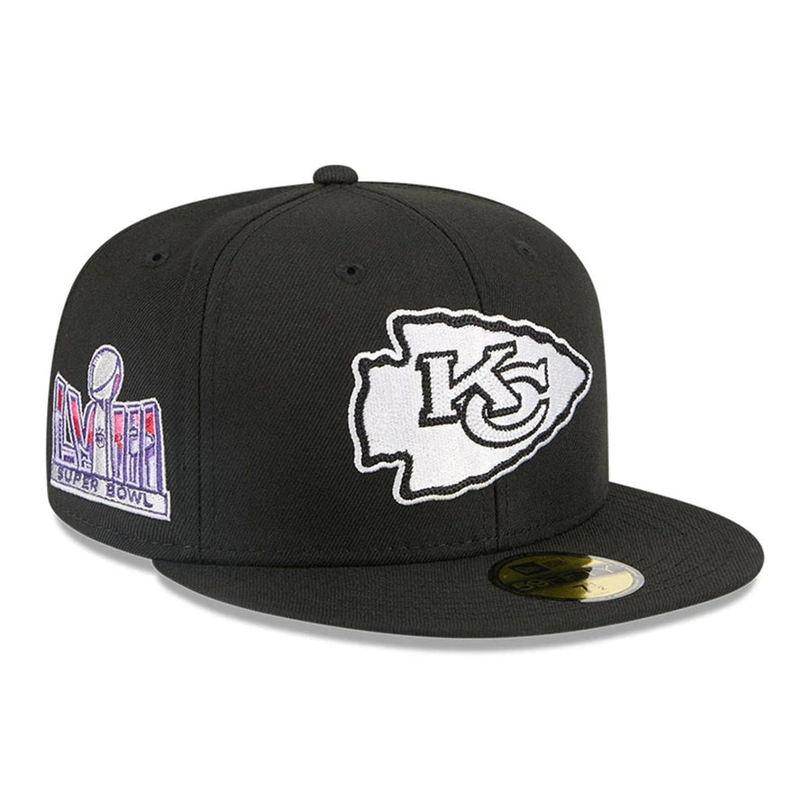 This is a Kansas City Chiefs NFL x Alpha Black 59FIFTY Fitted Cap 4