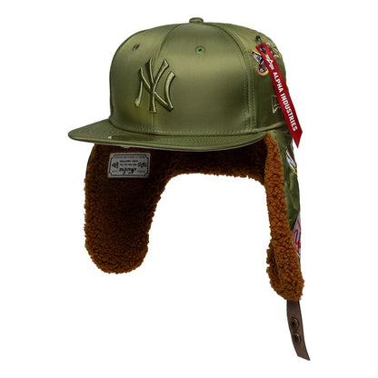 This is a New York Yankees MLB X Alpha Open Green Dogear 59FIFTY Fitted Cap 10