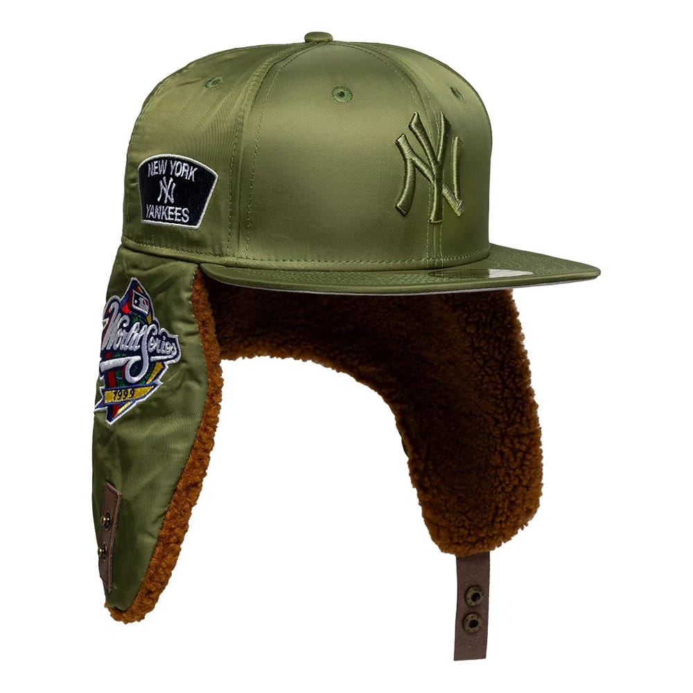 This is a New York Yankees MLB X Alpha Open Green Dogear 59FIFTY Fitted Cap 8