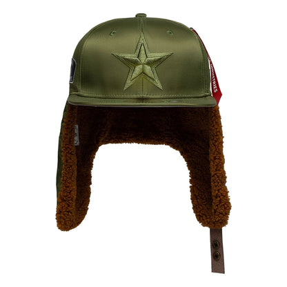 This is a Dallas Cowboys NFL x Alpha Green Dogear 59FIFTY Fitted Cap 9