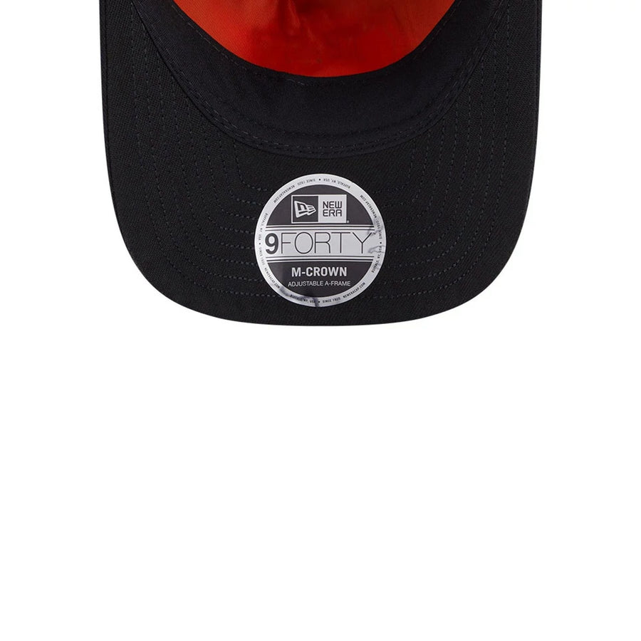 This is a Kansas City Chiefs NFL x Alpha Black 9FORTY M-Crown A-Frame Adjustable Cap 7