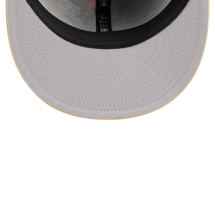 This is a Pittsburgh Pirates 2025 MLB Diamond Hero Edition Black 59FIFTY Fitted Cap 2