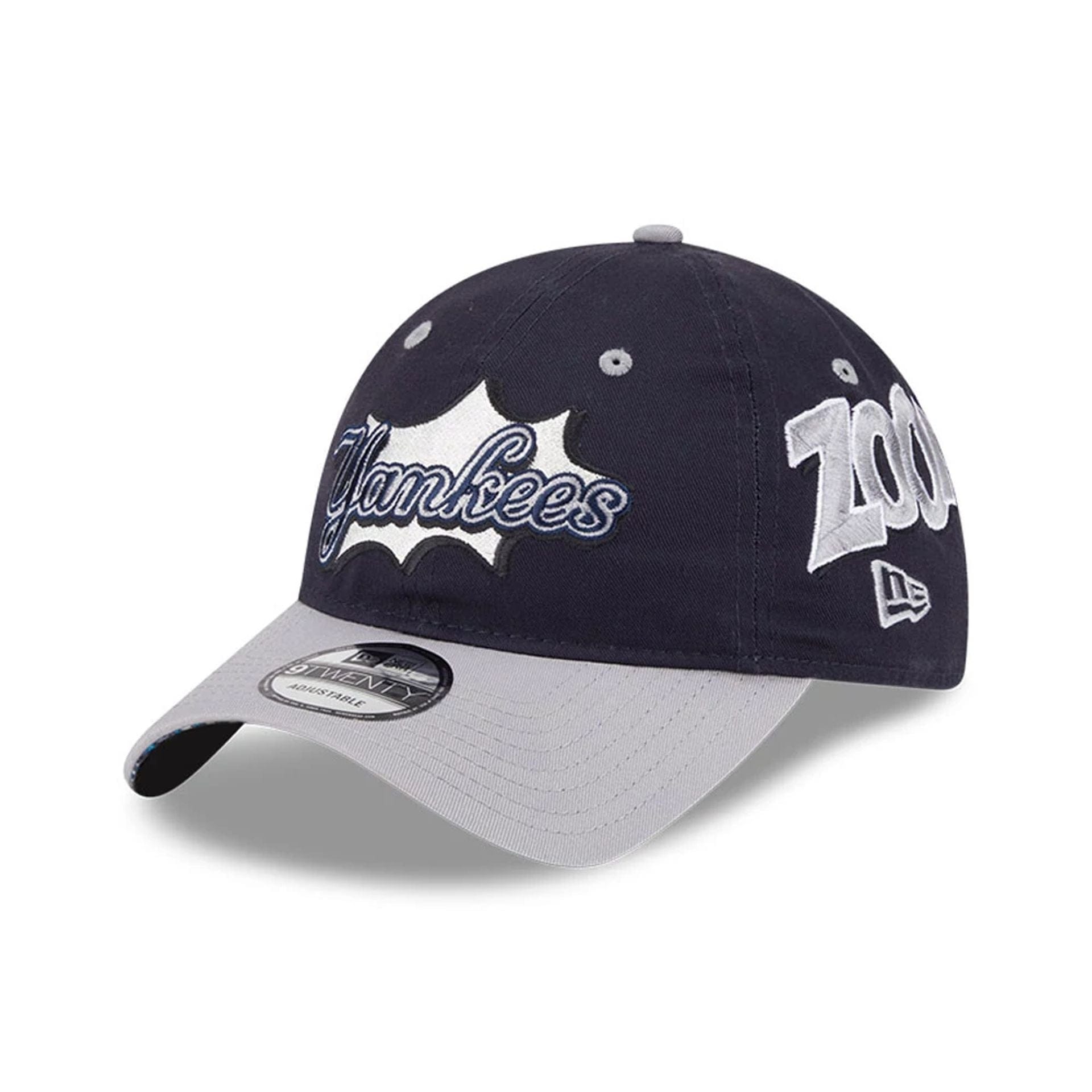 This is a New York Yankees 2025 MLB Diamond Hero Edition Navy 9TWENTY Adjustable Cap 1