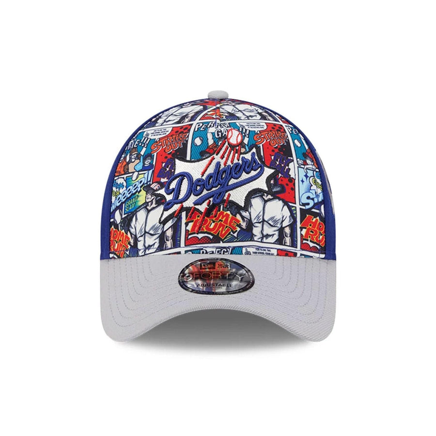 This is a LA Dodgers 2025 MLB Diamond Hero Edition Dark Blue 9FORTY A-Frame Adjustable Cap 3