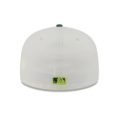 This is a New York Yankees MLB Colour Develop White 59FIFTY Fitted Cap 7