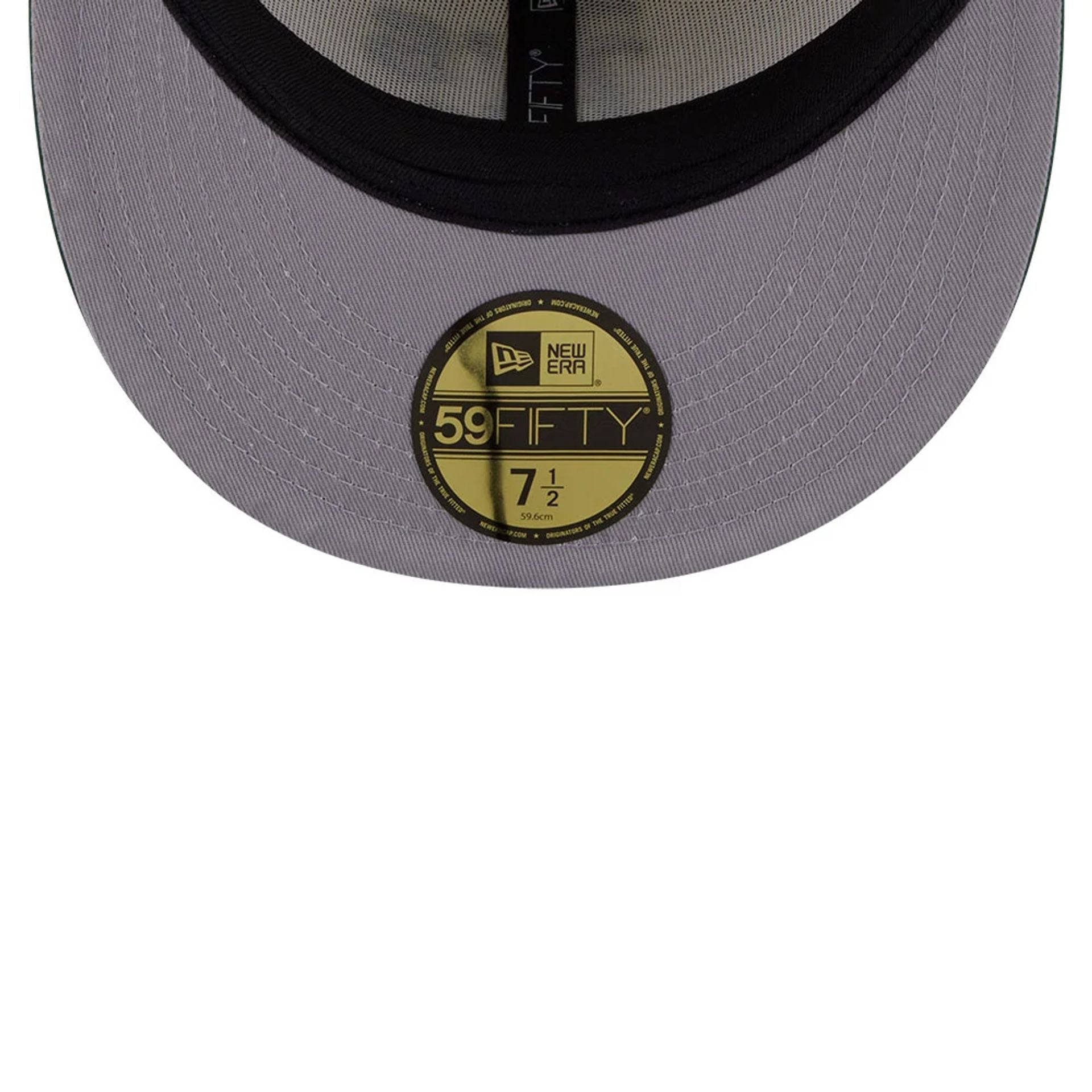 This is a Oakland Athletics MLB Colour Develop White 59FIFTY Fitted Cap 2