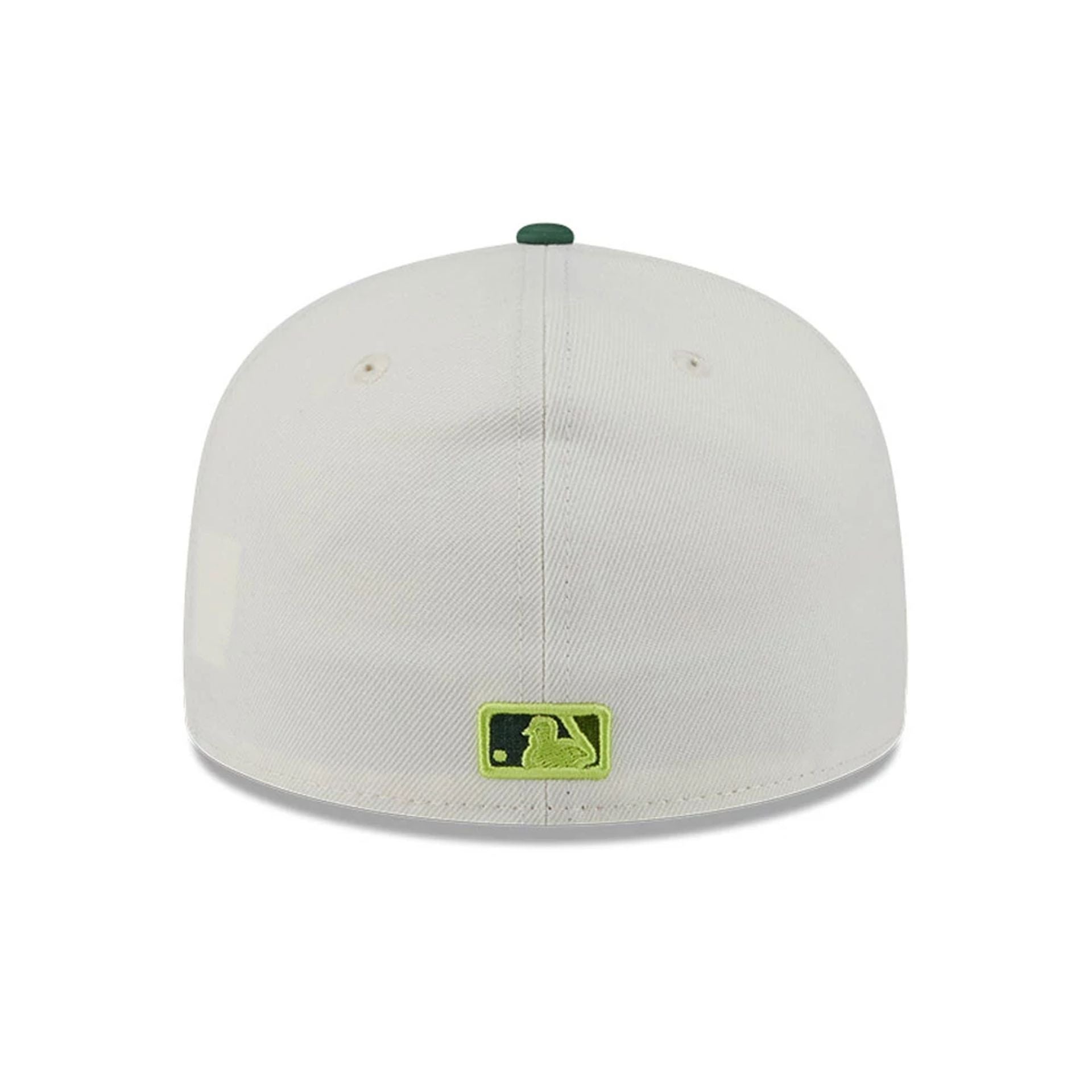 This is a Oakland Athletics MLB Colour Develop White 59FIFTY Fitted Cap 7