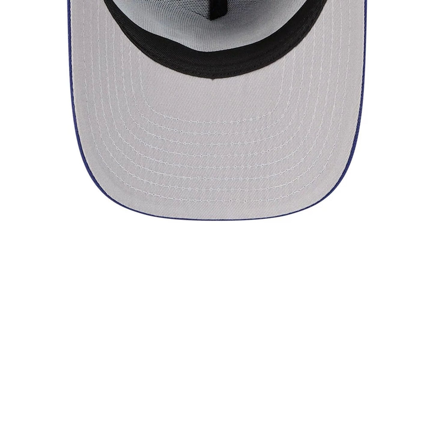 This is a LA Dodgers MLB Cartoon Dark Blue 59FIFTY A-Frame Fitted Cap 2