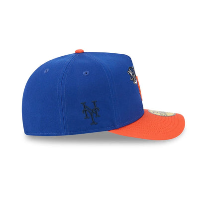 Pictured is this MLB Cartoon New York Mets 59FIFTY A-Frame Fitted cap in blue. 5
